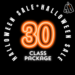 Halloween 25: 30 Sessions Class Package