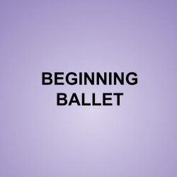 Beginning Ballet: Full Tuition 2024-2025 (1 payment of $936, includes 10% discount)
