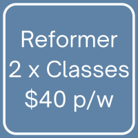 2x Reformer at Maroochy - Tier 2 Foundation Membership - $40 per week (Pre-Sale)