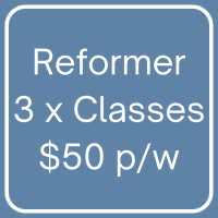 3x Reformer at Maroochy - Tier 2 Foundation Membership - $50 per week (Pre-Sale)