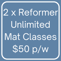 2x Reformer at Maroochy & Unlimited Mat Classes Tier 2 Foundation Membership - $50 p/w (Pre-Sale)