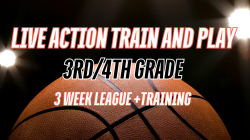 3rd/4th Grade - Live Action Train and Play (3 Weeks)