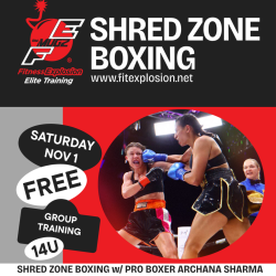 SHRED ZONE BOXING w/ PRO BOXER ARCHANA SHARMA