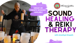 Sound Healing & Reiki Therapy with The Amethyst Empath