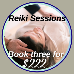 Three (3) 60 minute Reiki sessions on the Biomat