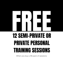 Black Friday 2025 - Semi-Private Personal Training 48 Pack + 12 Bonus