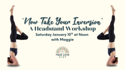 "Now Take Your Inversion" - A Headstand Workshop