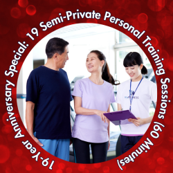 19-Year Anniversary Special: 19 Semi-Private Personal Training Sessions (60 Minutes)