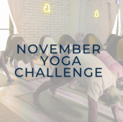 November Yoga Challenge Entry