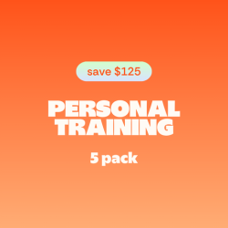 Personal Training – 5 Pack