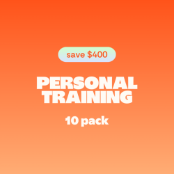 Personal Training – 10 Pack
