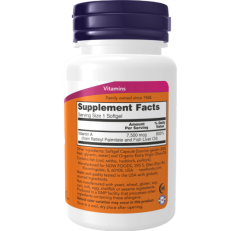 Vitamin A 25,000 IU  (NOW)