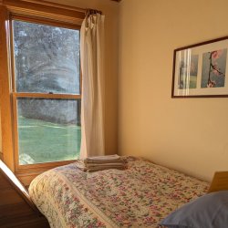 Whidbey Farmhouse Option B: Farmhouse Single, small room with twin bed (all rooms have shared bathrooms)