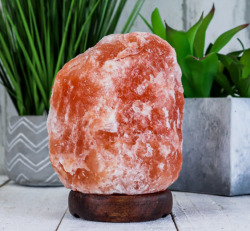 2002 Natural Himalayan Salt Lamp, Small (6-8#)