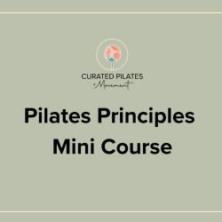 Pilates Principles Mini Course