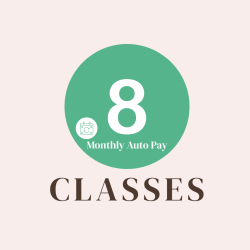 12 Month Membership – 8 Classes