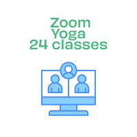 24 Zoom 30 min. Yoga Class