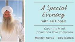 A Special Evening with Jai Gopal