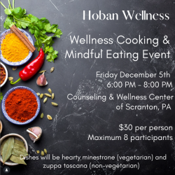 Mindful Cooking& Mindful Eating Event
