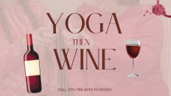 Yoga then Wine!