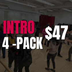 INTRO OFFER: 4 Class Package