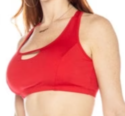 Mary Caryl Keyhole Top (Red)