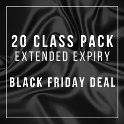 Black Friday Deal! 20 Class Pack - Extended Expiry