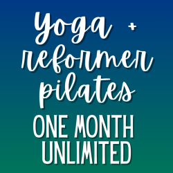 Yoga + Reformer Pilates: One Month Unlimited