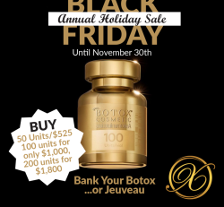Black Friday Bank Your Botox