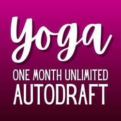 Yoga: One Month Unlimited Autodraft