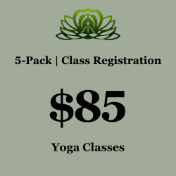 YOGA | 5-Pack Class Registration