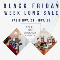 2025 Black Friday_Reiki 1 Hour_Single Session with Kim or Sam