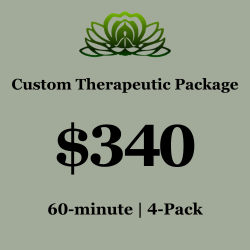 CUSTOM THERAPEUTIC 4-PACK | 60-minute