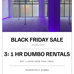 BFCM: Dumbo Rental + Open Pole Bundle
