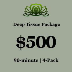 DEEP TISSUE 4-Pack | 90-minute