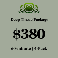 DEEP TISSUE 4-Pack | 60-minute