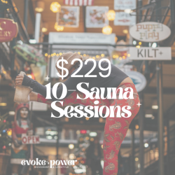 HOLIDAY SPECIAL: 10 Sauna Sessions