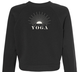 Sweatshirt: Found My C-OM-munity Grey Crop