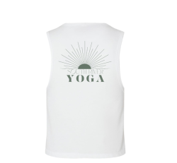 Tank Top: Found My C-OM-munity White