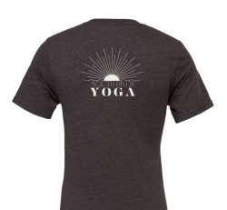 T-shirt: Found My C-OM-munity Grey