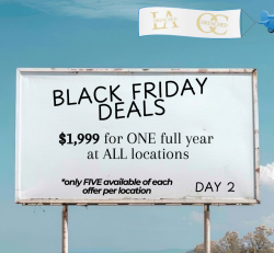 $1999 BLACK FRIDAY 1 YEAR ALL LOCATIONS