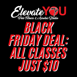 Black Friday $10 Single Class