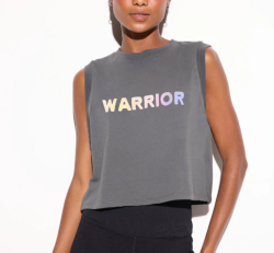 Warrior Crop Tank, Spiritual Gangster