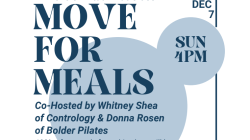VIRTUAL DONATION BASED PILATES CLASS TO BENEFIT COMMUNITY FOOD SHARE