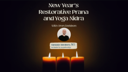 New Year's Candlelit Restorative Prana and Yoga Nidra