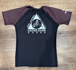 NEW RASH GUARD (BROWN/Short Sleeve) Black Friday Deal