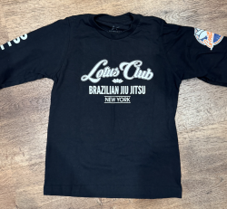 Kids Classic Lotus Club Shirt (Long Sleeve) Black Friday Deal