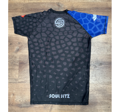 RASH GUARD (BLUE/Short Sleeve) Black Friday Deal