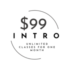 INTRO MONTH $99 UNLIMITED CLASS New Member Offer