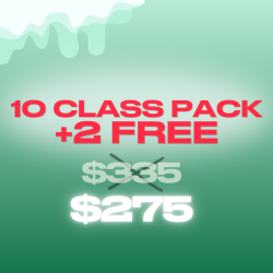 Christmas Deal 2025 - 10 Class Pack + 2 FREE